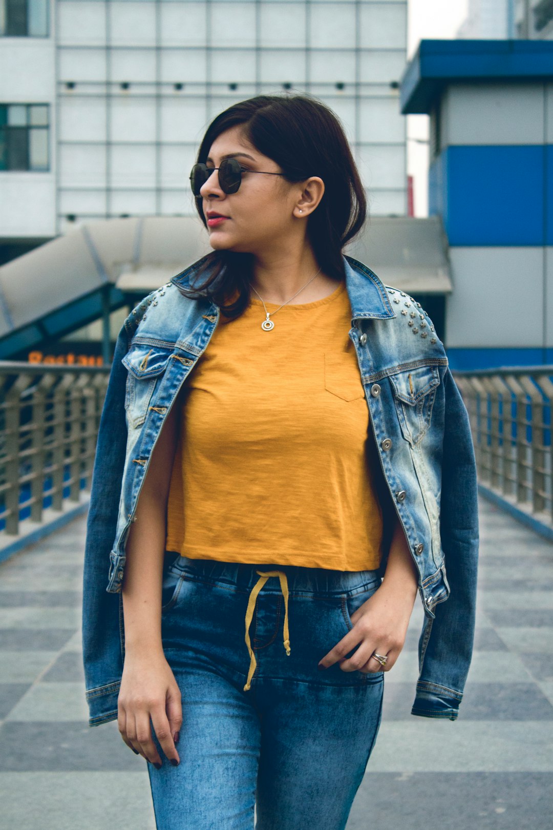 Colorful backdrop and wardrobe palette